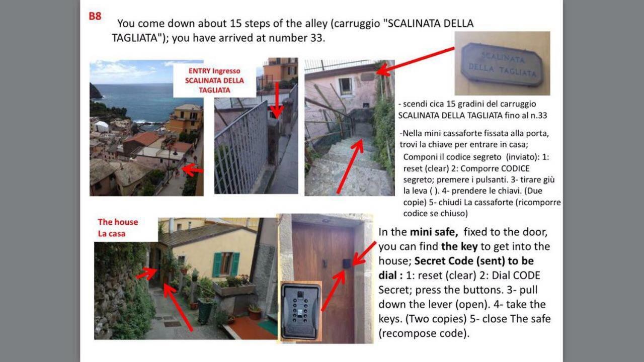 Appartamento Chic Riomaggiore 5 Terre المظهر الخارجي الصورة