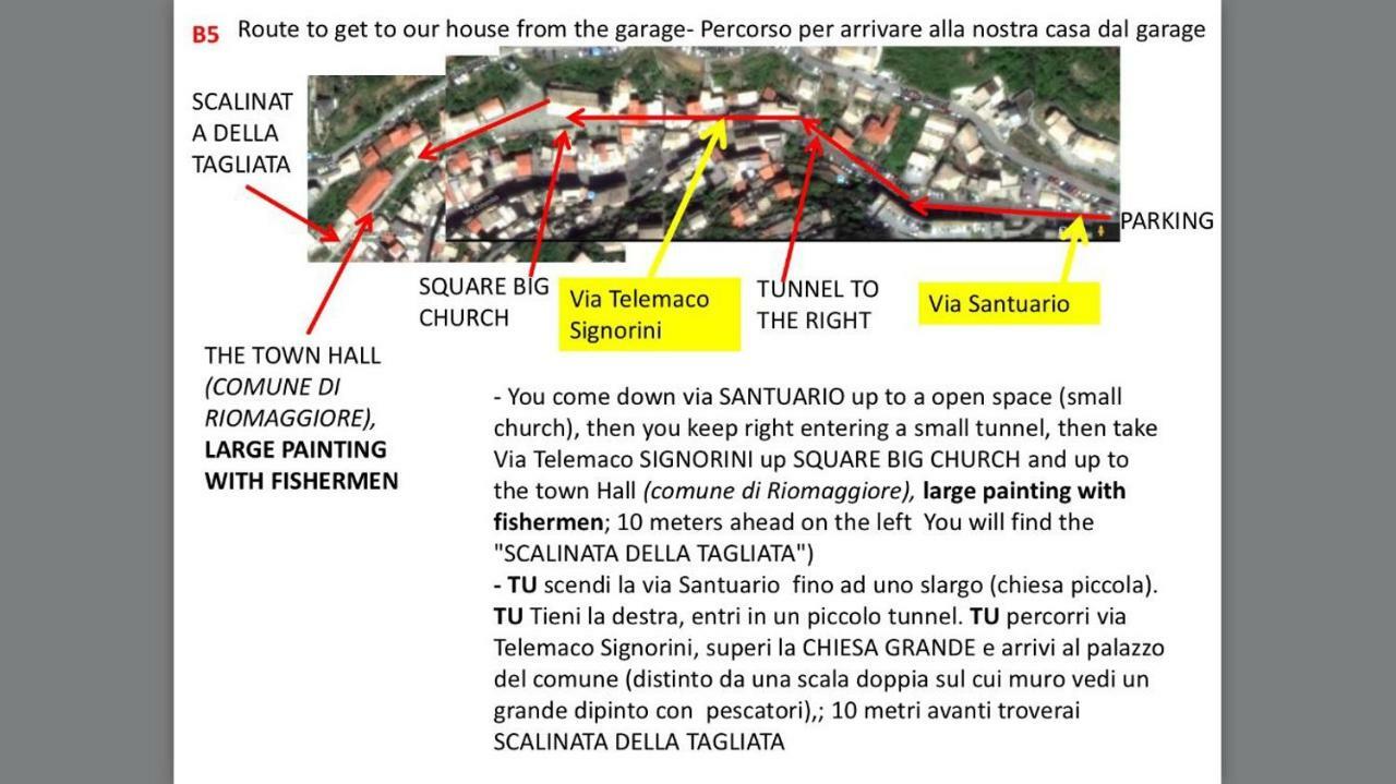 Appartamento Chic Riomaggiore 5 Terre المظهر الخارجي الصورة