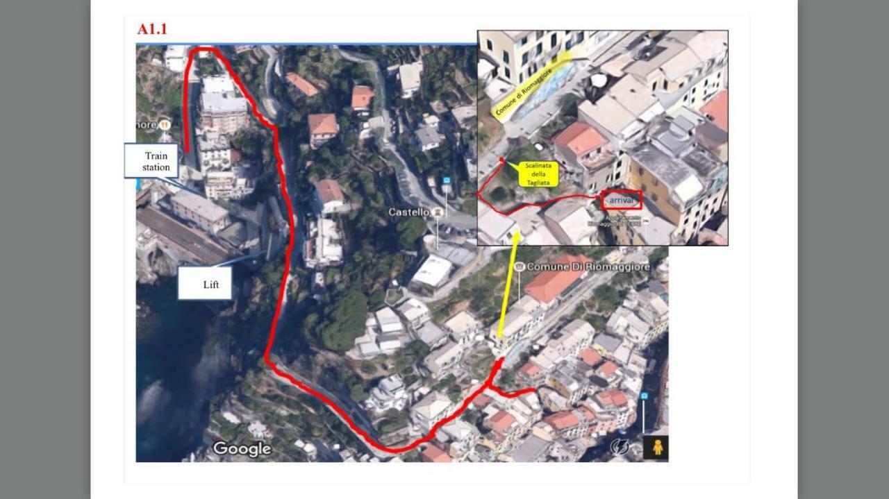 Appartamento Chic Riomaggiore 5 Terre المظهر الخارجي الصورة